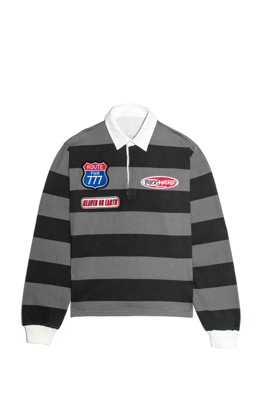 Rugby Union Long Sleeve Black